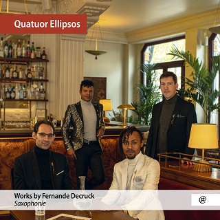 Le Quatuor Ellipsos enregistre les pièces pour saxophone de Fernande Decruck