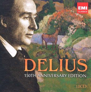 coffret Delius contenant 18 CD paru chez EMI