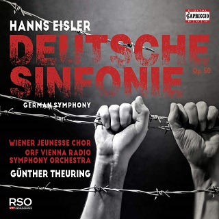 Passionnante "Deutsche Sinfonie" d'Eisler "remasterisée" d'après un live de 1989