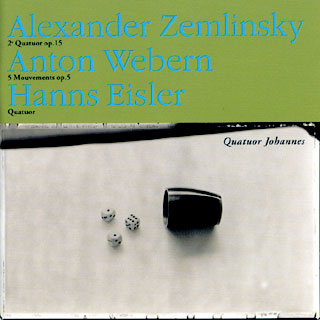récital Quatuor Johannes | Eisler – Webern – Zemlinsky