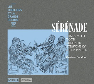 Le Quatuor Calidore joue Hindemith, La Presle, Milhaud, Stravinsky et Toch
