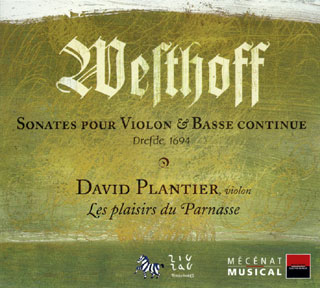 Johann Paul von Westhoff | Sonates pour violon n°1 à n°6