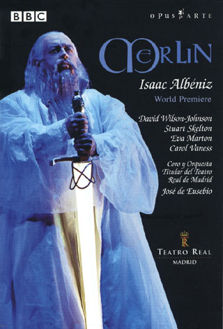 John Dew met en scène l'opéra Merlin d'Albéniz au Real de Madrid, en 2003
