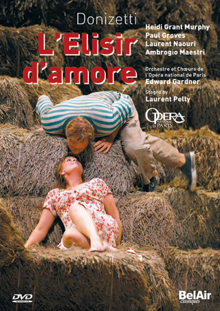 Gardner joue L'elisir d'amore (1832), un opéra de Donizetti (Paris, 2006)