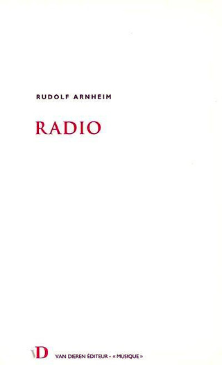 Radio, par Rudolf Arheim