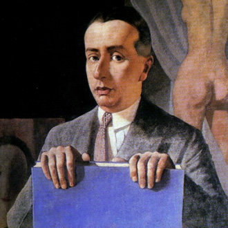 le compositeur Alfredo Casella peint par le Piémontais Felice Casorati