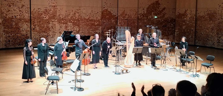 Gérard Pesson salue avec L'Instant donné à la Philharmonie de Paris