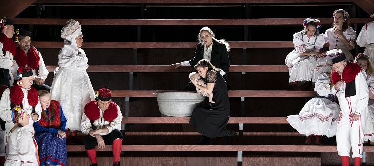 Jenůfa, opéra de Leoš Janáček au Grand Théâtre de Genève, en 2022