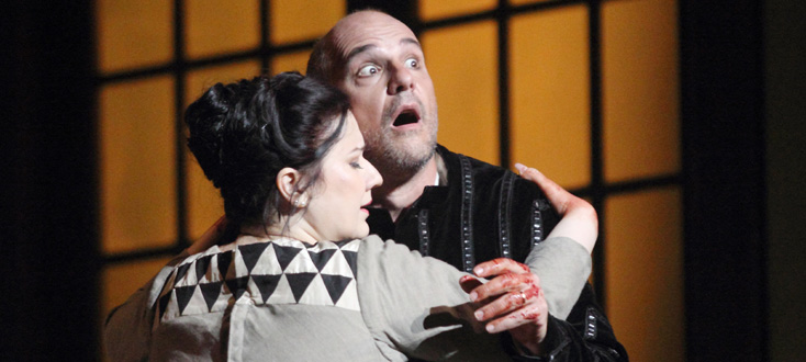 Csilla Boross et Juan Jesús Rodríguez, le couple Macbeth de Verdi à Marseille