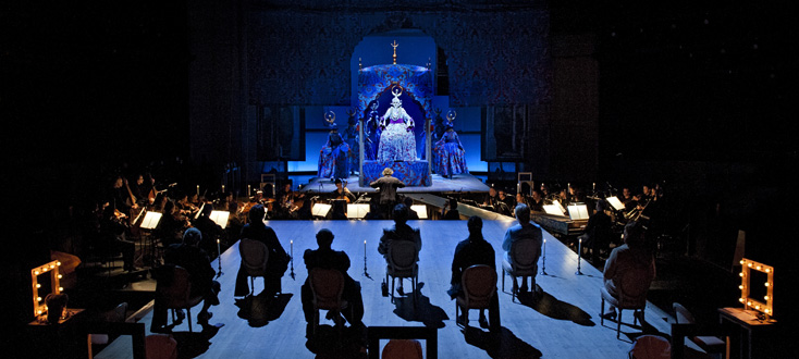 L’opera seria, opéra de Florian Gassmann, à La Monnaie de Bruxelles