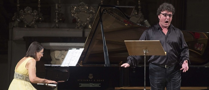 La baryton  Ludovic Tézier, en récital au Festival Castell Peralada 2019