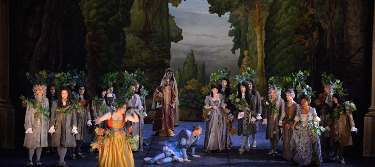 Tancrède, tragédie lyrique de Campra, vue à l'Opéra d'Avignon le 13 avril 2014