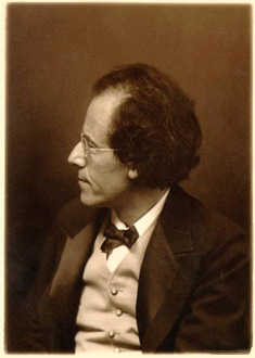 le compositeur Gustav Mahler (1860-1911)