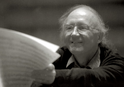 le compositeur, hautboïste et chef d'orchestre suisse Heinz Holliger