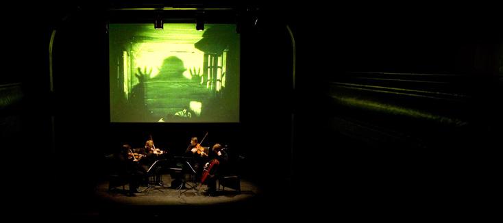 Nosferatu, film de Friederich Wilhelm Murnau et musique de Baudime Jam